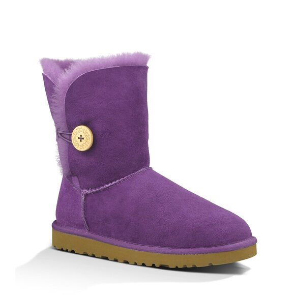 UGG Womens Australia Bailey Button Boysenberry - 6